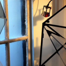Construction d'escalier en verre avec éclairage intégré Mecleuves